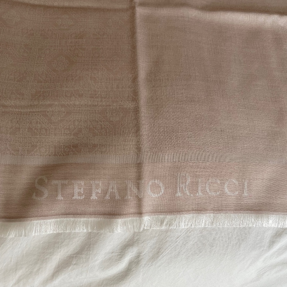NEW Stefano Ricci Printed Silk foulard - never been worn! Made in Italy.